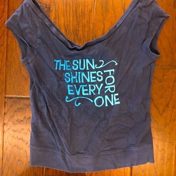Abercrombie light and dark blue tee - Picture 1 of 1